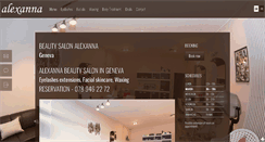 Desktop Screenshot of alexanna.ch